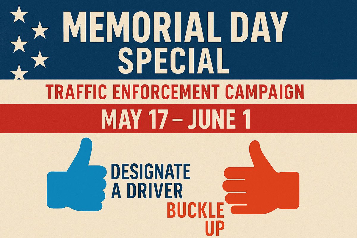 ottawapd's tweet photo. As you start summer travel please slow down, buckle up and put the phone down.  If you drink, designate a driver.  

#TeamOPD is participating in the state-wide Click It or Ticket Traffic Safety Campaign through June 1.  #ClickItorTicket #BuckleUP https://t.co/9AsFACWQt7