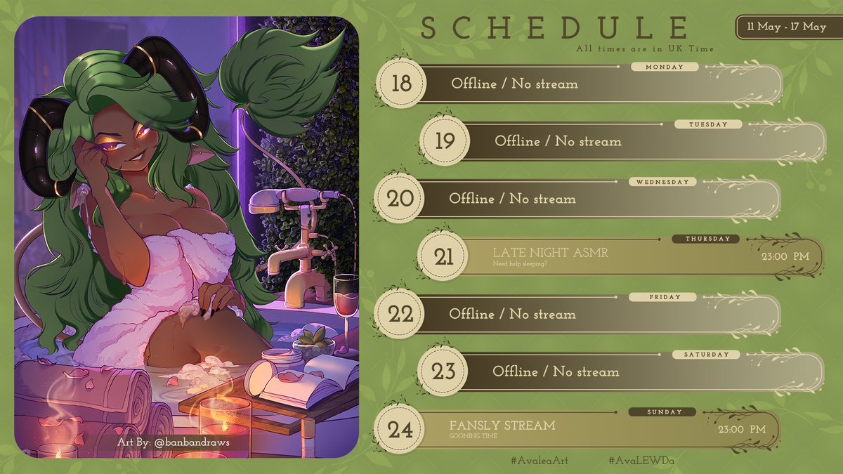 Avalea | Forest Goddess Vtuber 🌿🐐 tweet media