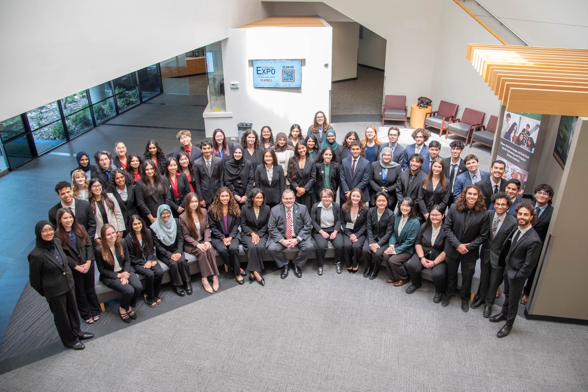 bme_utd's tweet photo. Celebrating the Spring Class of 2026 🎓

#UTDgrad #UTDesignExpo #UTDesign #Bioengineering #UTDJonssonGrad #UTDallas #UTD https://t.co/rMoRk236Hr
