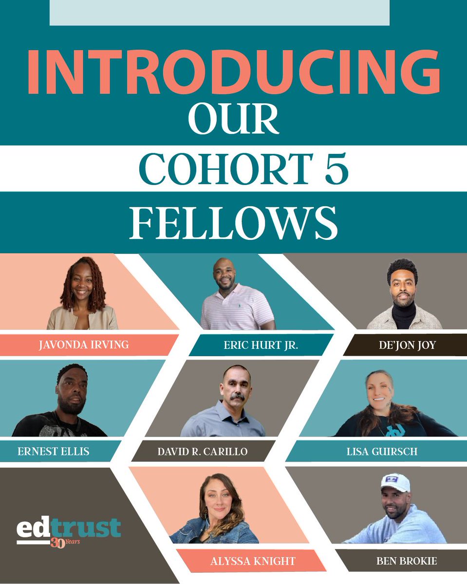 prison2pro's tweet photo. @EdTrust's Justice Policy Fellows are bringing firsthand insight into rooms that have too often talked about justice-impacted communities instead of with them. That’s how systems change happens.

Learn more: https://t.co/J7Y8zf5pTM

#P2PScholars #JusticeImpacted #EducationEquit https://t.co/foZr4GiIt4