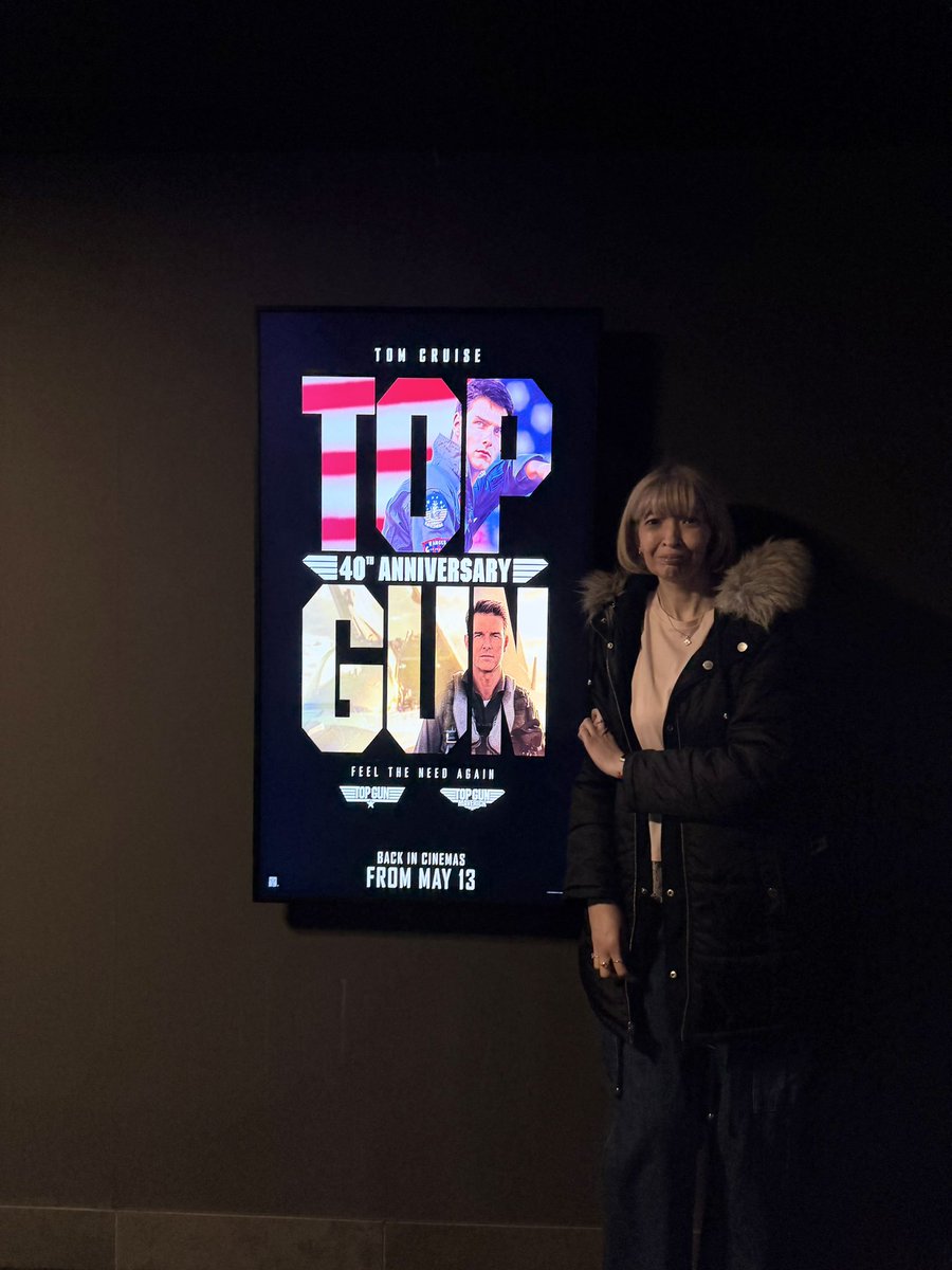 vickykane_'s tweet photo. Top Gun Maverick at the cinema at the weekend @TomCruise ❤️ https://t.co/VIle7JWOFB