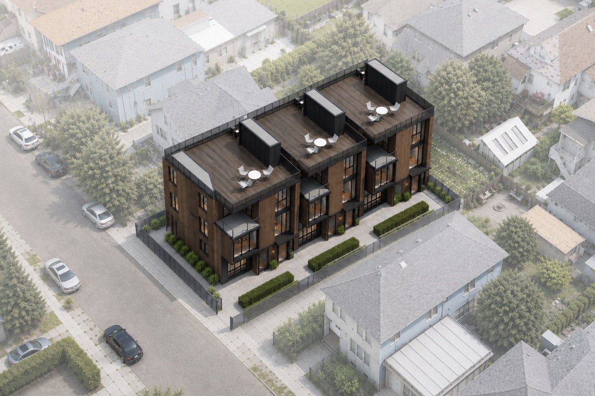 mattbaran's tweet photo. We now officially have the ‼️ FIRST ‼️ project to use SHRA (SB 684 / 1123) in Emeryville. 

This makes a total of 6 cities. 🏘️ 

Being first can be a challenge, but we’ve been fortunate enough to have done hundreds of small lot units before the current law was passed. 

So far city staff has been willing to learn from our previous experience. Procedure (ministerial approval) and turnaround time (60 day shot clock) is being met. ⏰ 💵