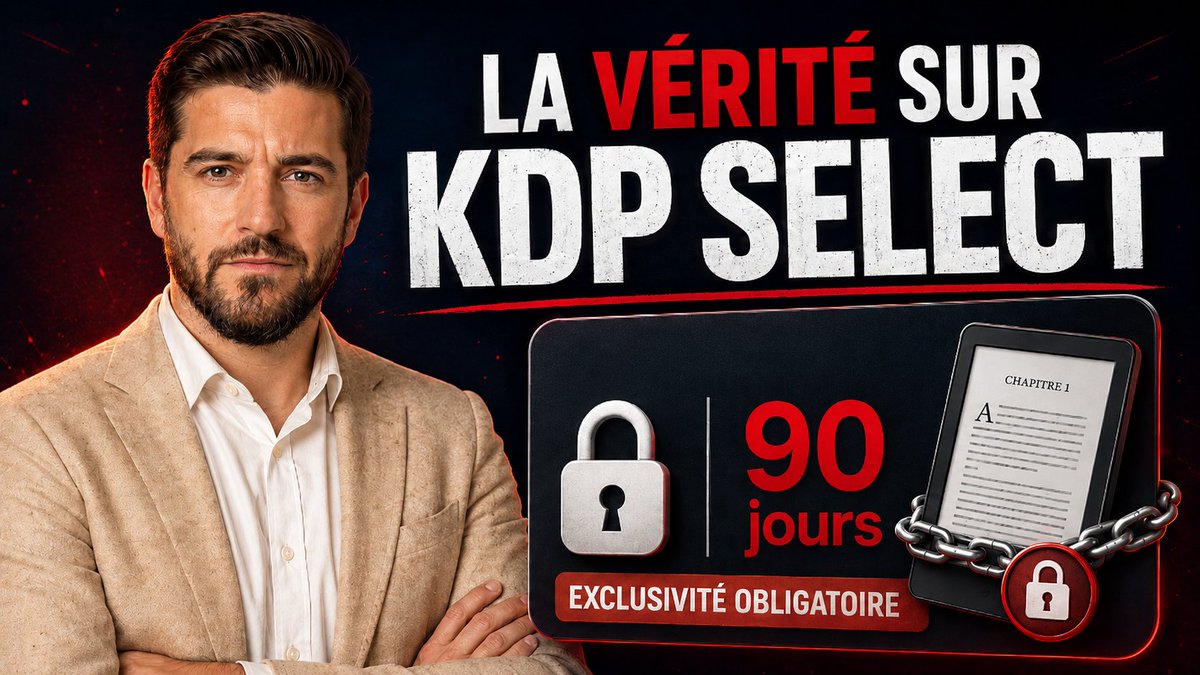 EbookCreationfr's tweet photo. KDP Select n’est pas une case à cocher distraitement.
C’est un pacte.
Vous obtenez Kindle Unlimited, les pages lues, les promotions Amazon.
Mais vous donnez l’exclusivité numérique de votre ebook pendant 90 jours.
Accélérateur puissant ou prison dorée ?
https://t.co/x3TTc3R7bq https://t.co/CZz7M46rYZ