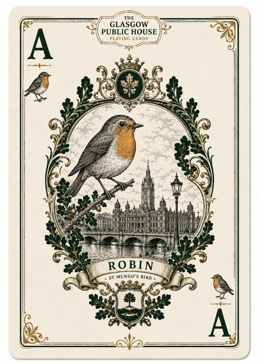 AndroidRoss's tweet photo. Been messing about trying to design a Glasgow playing cards set. These are the best I've come up with. I think they're pretty cool. Thoughts? https://t.co/DJ1lgPql5Y