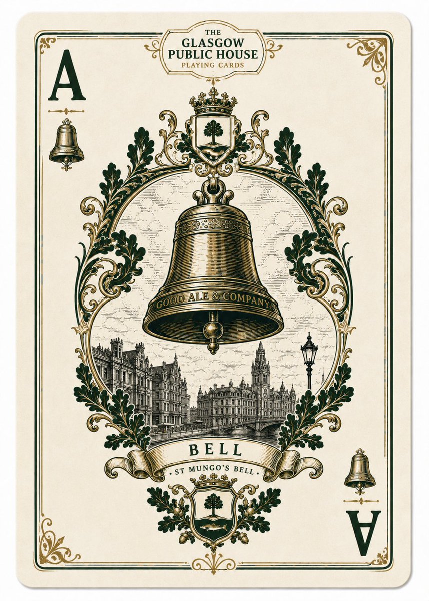 AndroidRoss's tweet photo. Been messing about trying to design a Glasgow playing cards set. These are the best I've come up with. I think they're pretty cool. Thoughts? https://t.co/DJ1lgPql5Y