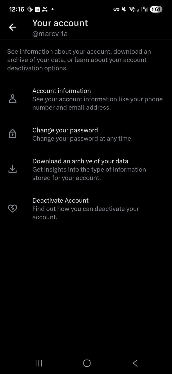 marcvi1a's tweet photo. @nikitabier how do you log out in Android? https://t.co/aB98nxNo86