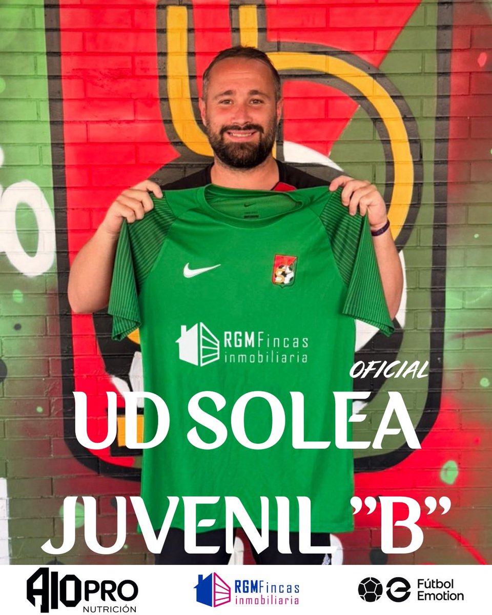 solea_ud's tweet photo. 📣 Samuel será el nuevo entrenador del Juvenil B de UD Solea para la temporada 26/27.  💚❤️
¡Bienvenido de nuevo a la familia Solea y mucha suerte! 💪 https://t.co/3LsJgeJecC