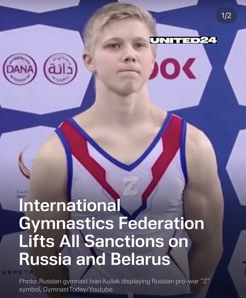 provemewrong411's tweet photo. Finally….If Israel and USA can compete under their flags I don’t understand why Russia was banned… https://t.co/PInXyWcCYx