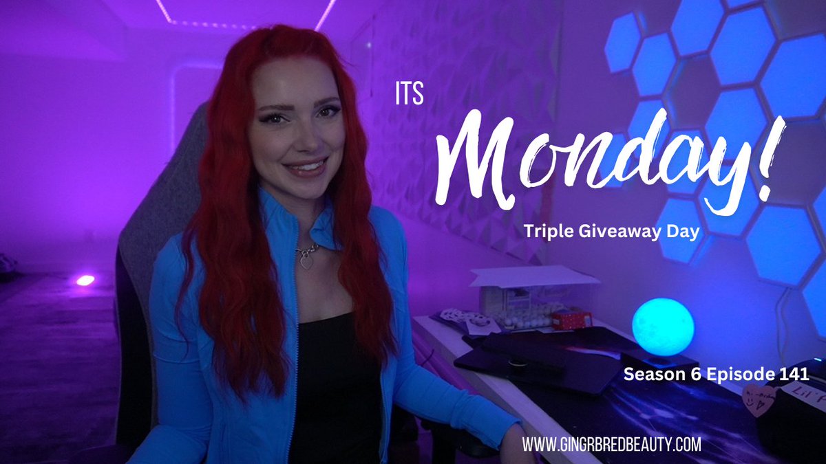gingrbredbeauty's tweet photo. Its MONDAY and we are finally BACK in the #Gspot after a weekend away! Come hang out because we have our Marble GP and Triple Giveaway to do! IVE MISSED YOU. #live on #twitch in 15 https://t.co/fspN33zq91
#repost for #giveaway entries! https://t.co/DQFoCQ617x
