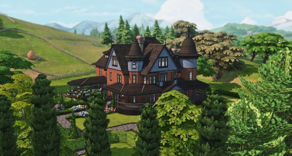 Koonamsims's tweet photo. Finished! It's on my Sims 4 Gallery! (No CC)
저택 완성해서 제 심즈4 갤러리에 업로드했습니다 (CC 없음)
Gallery ID : kingjyhaha 
#TheSims4 #ShowUsYourBuilds https://t.co/QAHjb7V3Te