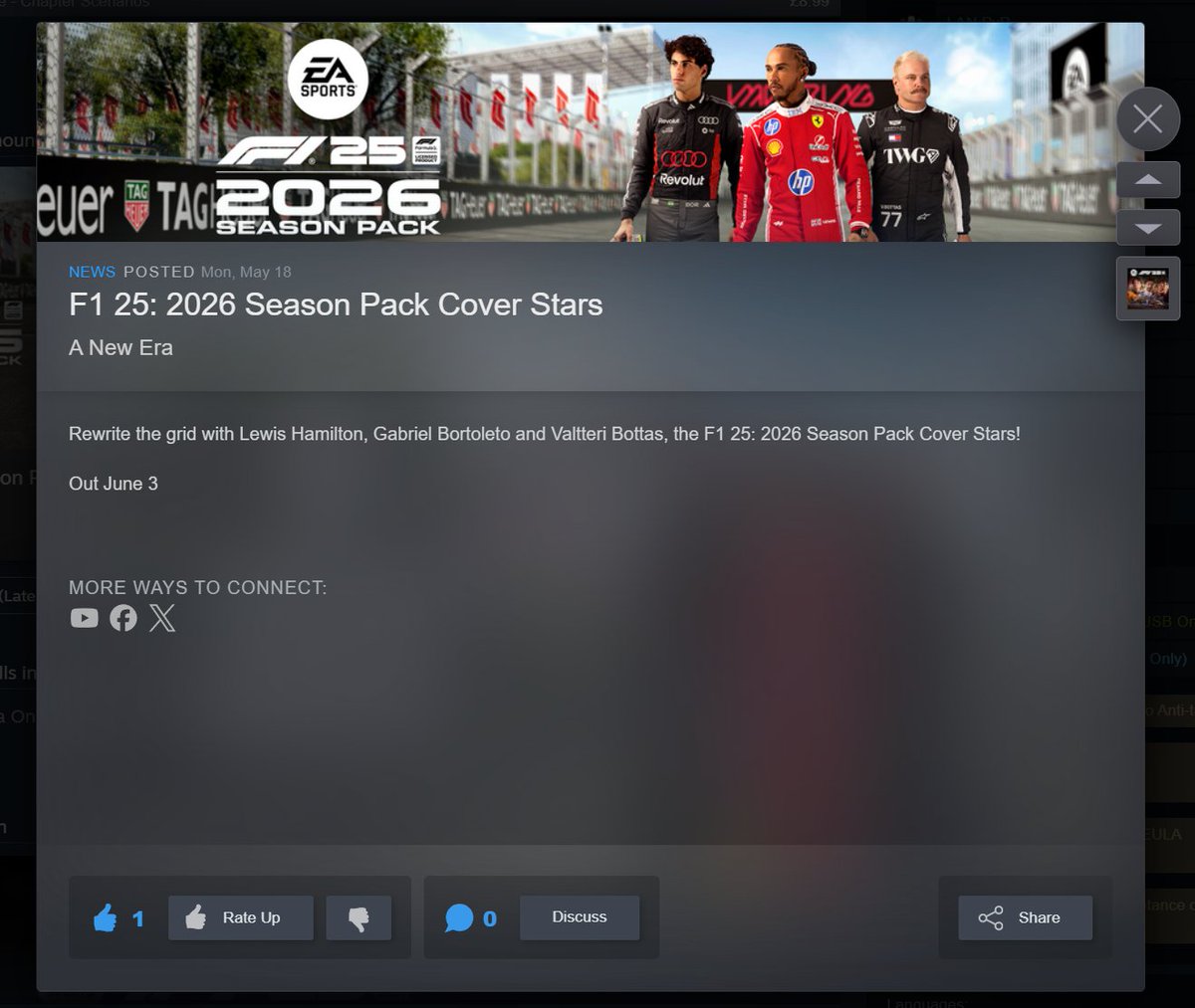 F1 Game News & Info tweet media