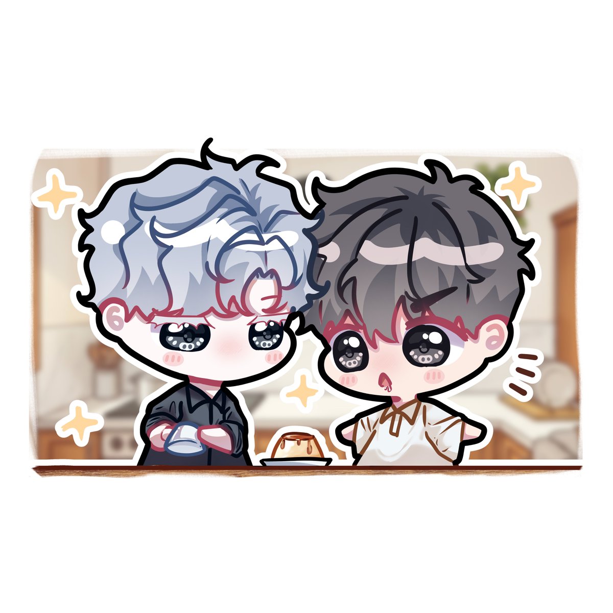 _gnasche__'s tweet photo. Make those two do flan stuff because I’m craving flan right now🍮
#PASSION #IlTae https://t.co/lf15WJ4Rtr