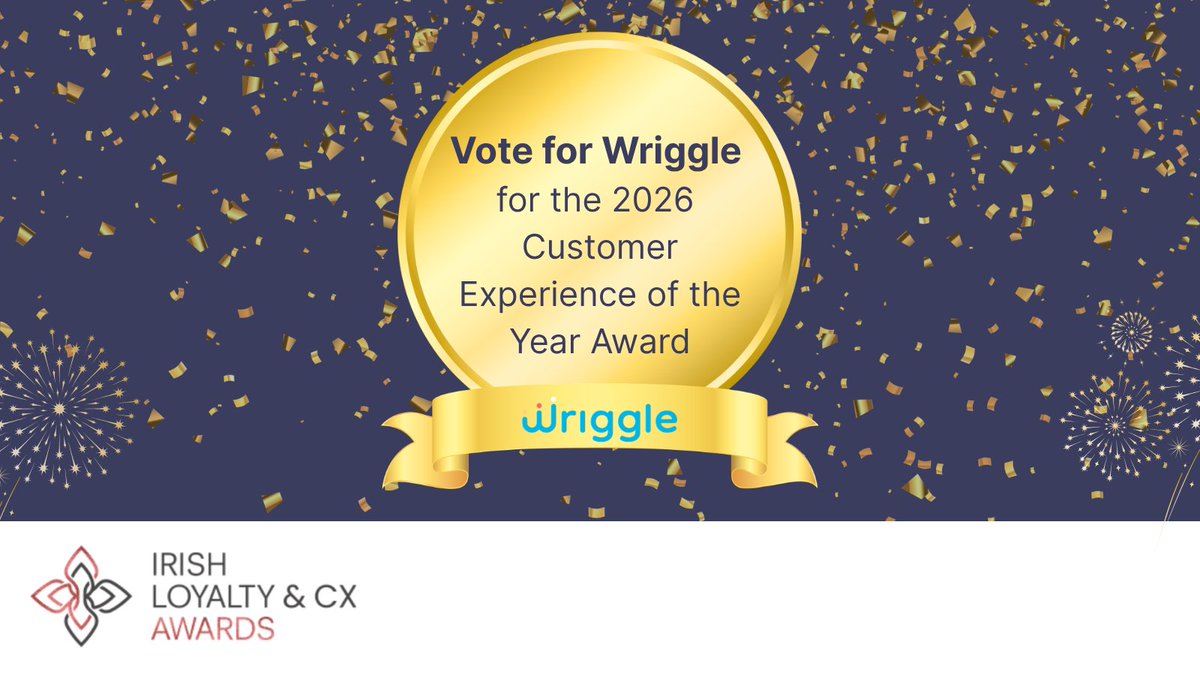 Gowriggle's tweet photo. We’re so proud of the customer experience we deliver every day and honoured to be nominated for Customer Experience of the Year 2026 at the Irish Loyalty &amp; CX Awards. Our commitment to strong CX guides everything we do. 🌟

Vote for Wriggle here: https://t.co/w6buTLBEwv https://t.co/ySniXAOPHt