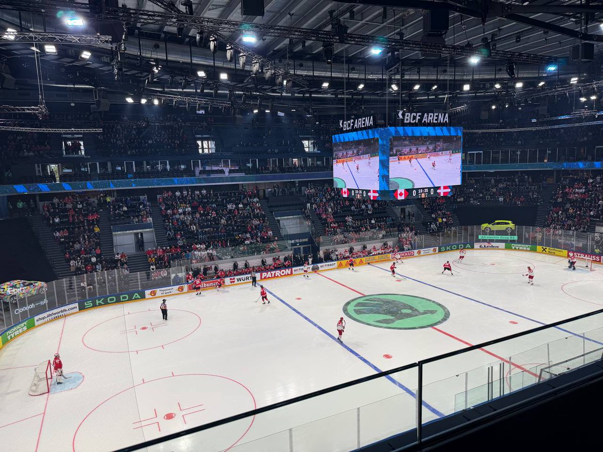 VIhnatiuk's tweet photo. Denmark-Canada at @IIHFHockey World Championship, courtesy of @BBilowitzki 🏒
 
Concordium is Danmarks Ishockey Union's official AI Partner, so go 🇩🇰!

Old time friends and business partners, now building compliant stablecoin infra for agentic commerce.

@utexocom x @Concordium https://t.co/VLpa8pDXw0