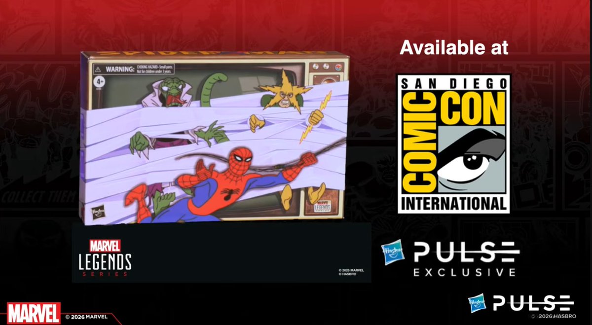 UnleashedFigs's tweet photo. TV Set Animated Spider-Man 3 Pack
#Hasbro #MarvelLegends https://t.co/XFixHv5bAu