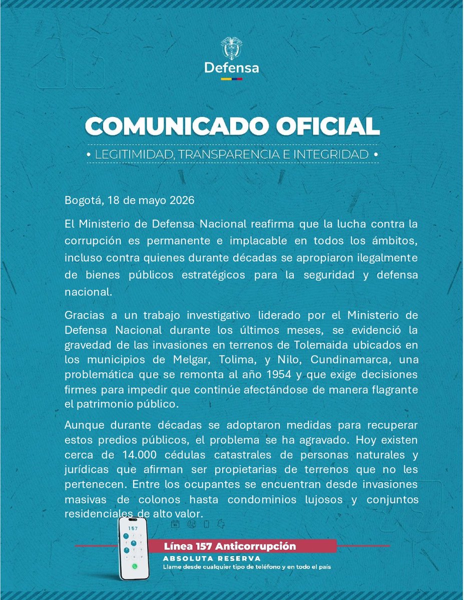 Mindefensa tweet media