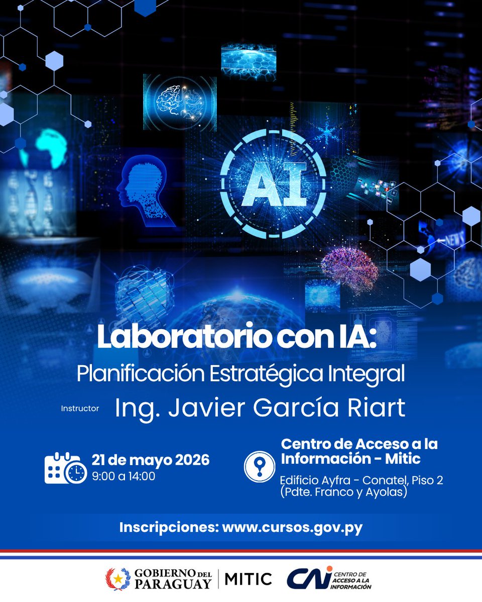 MITIC Paraguay tweet media