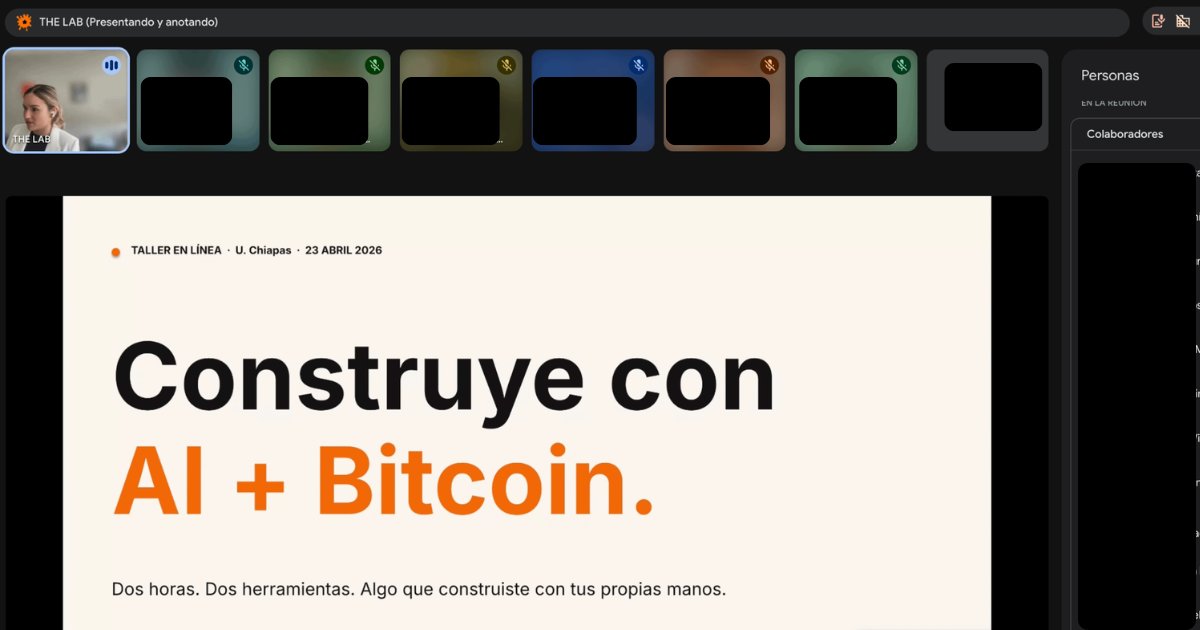 Wenlopezn's tweet photo. La semana pasada estuvimos con +60 estudiantes de la Universidad Politécnica de Chiapas participaron en “Construye con AI + Bitcoin” ⚡🧠 junto a @Fedibtc y @LOReBitcoin

Hay mucho interés por parte de los estudiantes para aprender, pero también una necesidad muy real de conocimiento práctico y espacios para experimentar.

Mil gracias a @germangleza y @somoscryptomx por hacer esto posible!