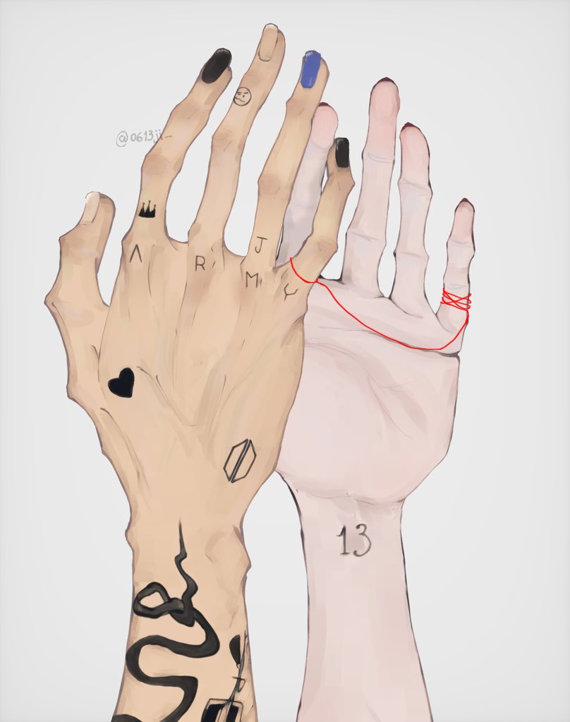 0613ji_'s tweet photo. Back to drawing years later— and I couldn’t be happier with how nicely I drew Jimin and Jungkook’s hands🥺💞

#jikook #JIMINJIMIN #jungkook https://t.co/tYTWQ75qfq