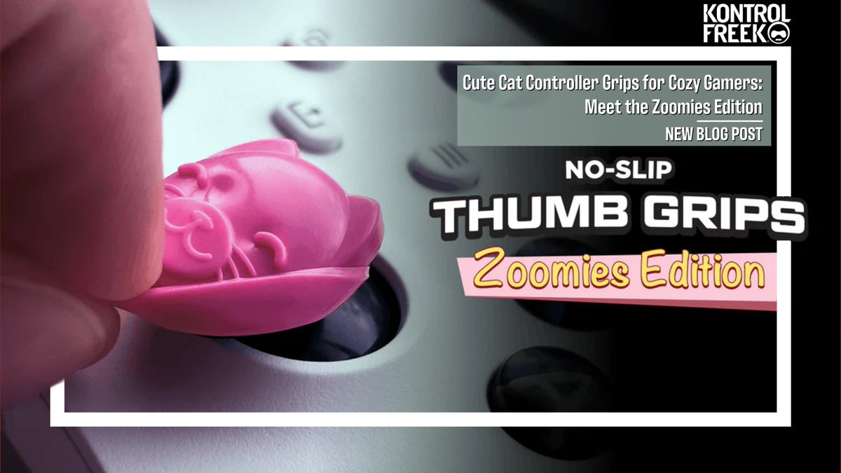 KontrolFreek's tweet photo. If you’ve been searching for cute gaming accessories that actually do something, your search is officially over — and it comes with a side of adorable kitty energy! 😽

Read our latest blog post here: https://t.co/nj62FjoJ87 https://t.co/xzcH0R9eAD