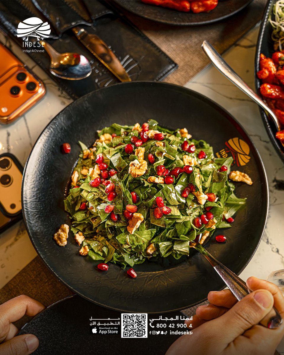 indeseksa's tweet photo. خفيفة، ومليانة نكهة 😍🥗  
سلطات إنديز تضيف توازن ولذّة لكل طلب ✨

#سلطات_إنديز #الطعم_المثالي #إنذيز https://t.co/MHCbHwyq0h