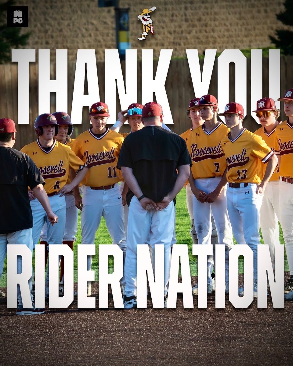 Roosevelt Baseball tweet media