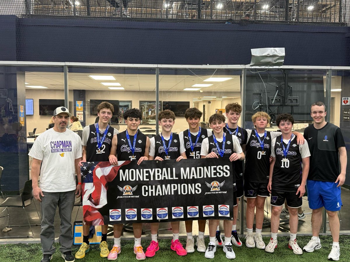 CBA_West's tweet photo. CBA West 15U Kreidler goes 5-0 this weekend to take the Moneyball Madness tournament with a 1 point win in the title game! 

@academy_chapman https://t.co/w2F9CG7qPq