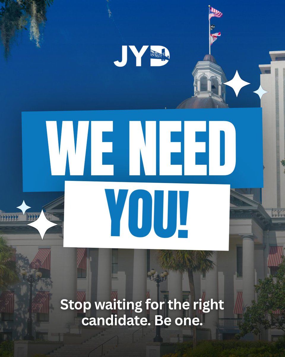 JaxYoungDems's tweet photo. Florida won't change if Democrats don't run.

Florida Blue PC is launching Project 140: a mission to recruit, train, and support Democratic candidates in all 140 State Legislature districts on the ballot this year. 🗳️Learn more: https://t.co/Pf0UundzOl

#RunForOffice #VoteBlue https://t.co/lGK676vVG2