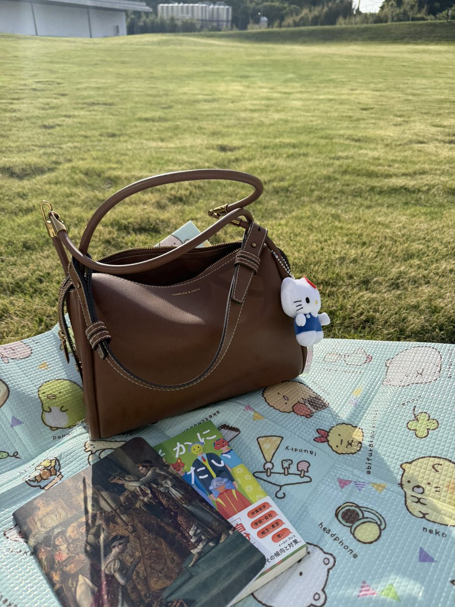 この👜は本当に可愛いんだよ…金具を付け替えるだけショルダーにでき