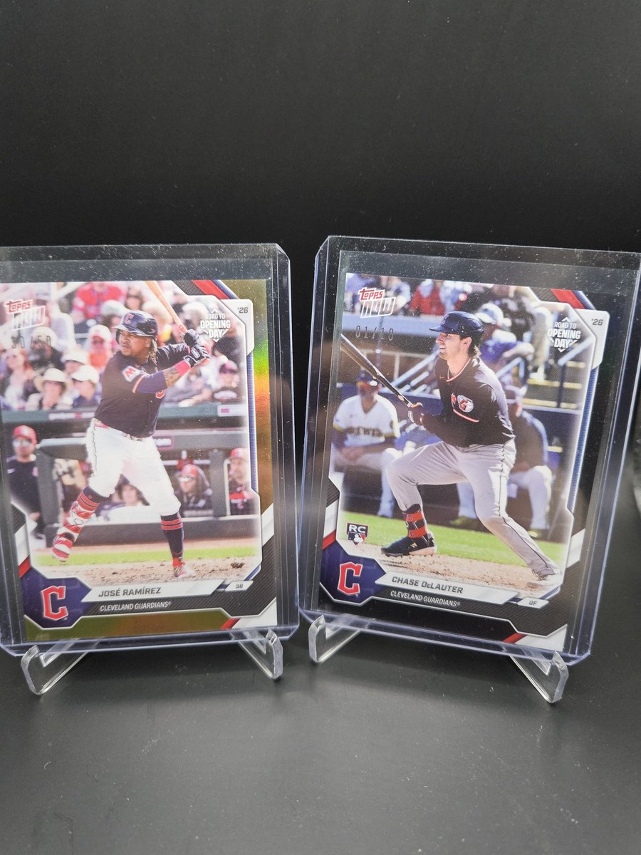 JPjones52's tweet photo. @mikbaer Bought two opening day team sets and got these two beauties https://t.co/vUUwIZySGV