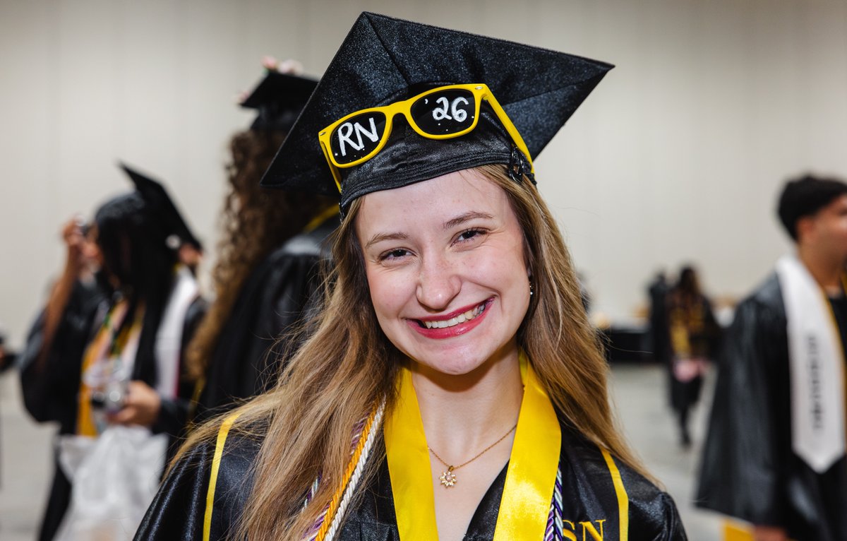 AIConcampus's tweet photo. The moment we’ve been waiting for is here 🎓💛

As we relive #AIC 141st Commencement, we’re starting with moments before the ceremony. 

#AIC2026 graduates sharing hugs, smiles, and excitement for the big day ✨

Full gallery: https://t.co/WtUwjq5tG6 https://t.co/pIywZWs9Bj