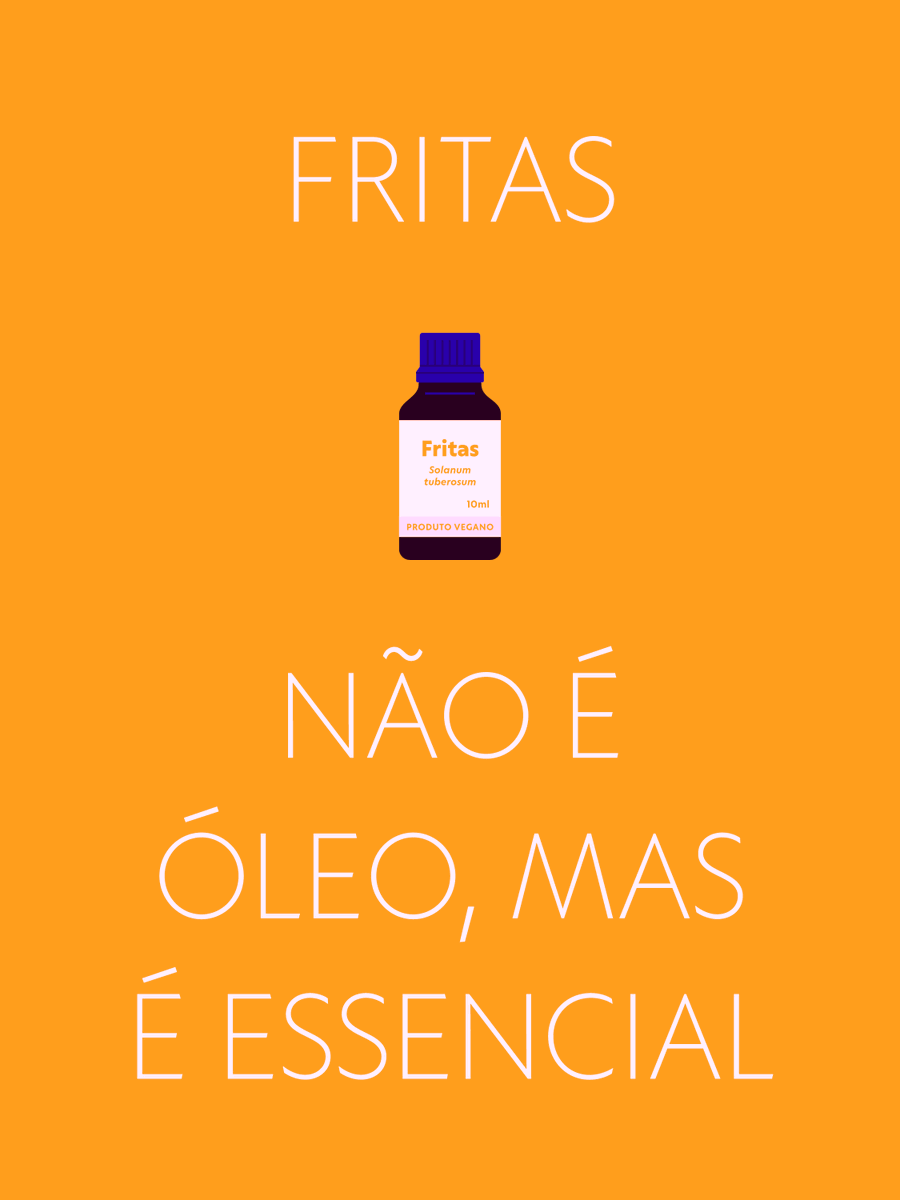 typeoca_'s tweet photo. Fritas é a solução para todos os seus dilemas e problemas tipográficos¹ ²
—
¹ Para uma paleta tipográfica rica e balanceada, o uso de Fritas pode ser associado a outras fontes.
² Ao persistirem os sintomas, um tipógrafo deverá ser consultado. https://t.co/BHPX8isjAG
