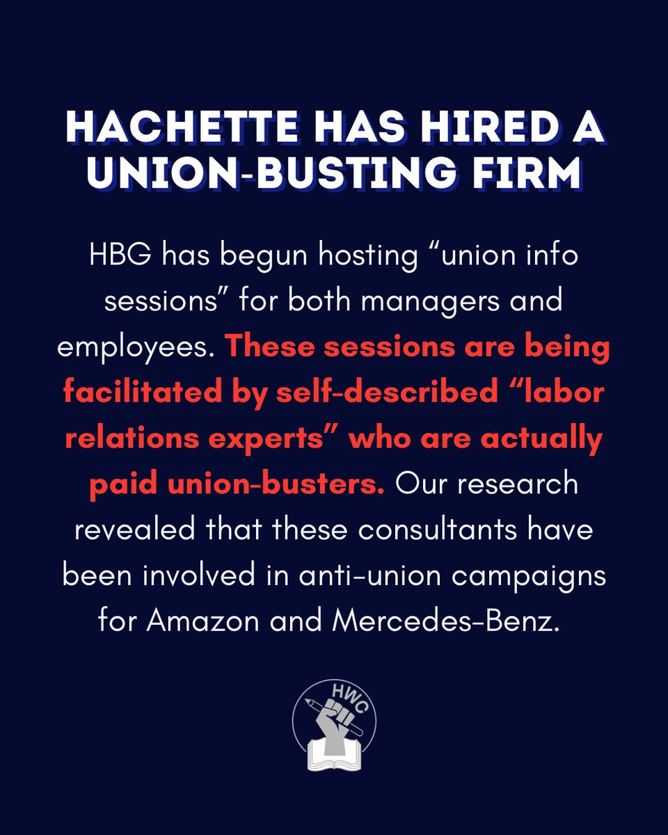 Hachette Workers Coalition tweet media