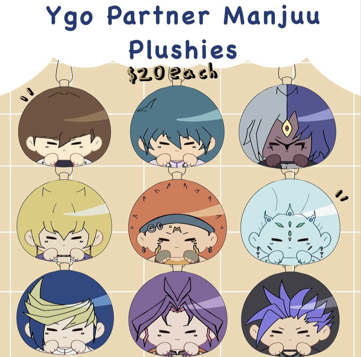 yukkishiima's tweet photo. NEW PLUSHIES AVAILABLE!🚨‼️

Been a lot more active on Insta, but | got new plushies out of all the yugioh protags and their partners/companions! Plus a lot more updates to the shop so check it out!! 🔥

Open until July 1st!
#yugioh https://t.co/EM8ymx2Ajs