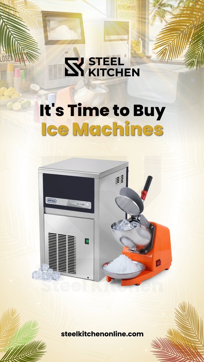 Steel_kitchen's tweet photo. Kindly check our ice machines with prices here: 👇
https://t.co/NJ1JRfynEn
#icemaker #icemakermachine #icemachine #icemachinecommercial #iceflaker #icecrusher #iceshaver #icestoragebin #uae #ماكينة_ثلج #صانعة_ثلج #آلة_ثلج #الامارات https://t.co/CSvMPbvjsB