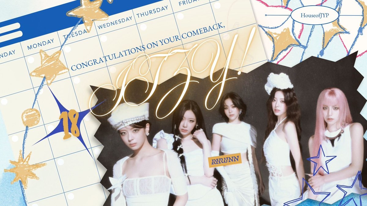 HOUSEOFJYP's tweet photo. ㅤㅤㅤ
Motto sings of confidence in the person who "Shone brightly on me when I was standing at the end of the world." Congratulations on the comeback, dearest ITZY {@rhujnn}! ⭐
ㅤㅤㅤ https://t.co/mAfjfQKliw