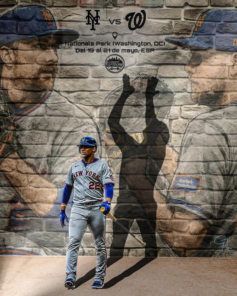 LFGM_esp's tweet photo. Serie en Washington ante los Nats. Seguimos serie a serie, buscando el mejor momento. Soto ante el equipo que lo vio debutar. Scott y McLean a la loma a falta de confirmación para el resto de la serie 

#LFGM #LFGMesp #LGM #MLB #Mets https://t.co/twMwpkZa9h