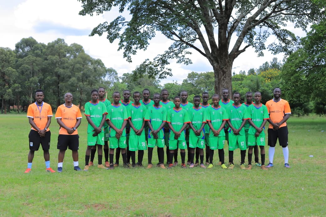 OfficialFUFA's tweet photo. Schools of Excellence Football Clinic at Kabalega SS

These clinics are aimed at identifying  talent within the Schools of Excellence, in line with the FUFA Technical Master Plan (TMP) under the FIFA Talent Development Scheme (TDS). 

#SchoolsOfExcellence | #FIFATDS https://t.co/7cD69YuYMK