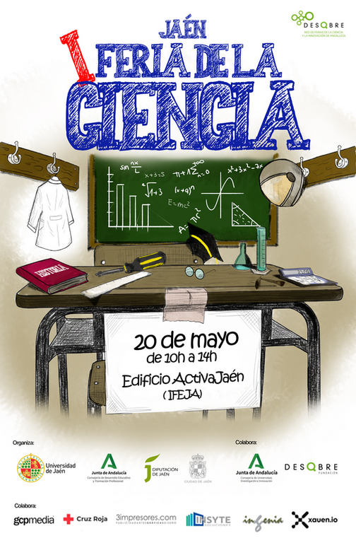 andaltec's tweet photo. 🧪🤖 Mañana #Andaltec estará en el edificio ActivaJaén (IFEJA) participando en la I Feria de la Ciencia 

📅 20 de mayo 
⏰ 10:00 a 14:00 h 
📍 ActivaJaén (IFEJA)

Toda la info 👇 https://t.co/50391IDMeg

#FeriaCienciaJaén #STEM #Innovación #Jaén https://t.co/3sZwxcsyId