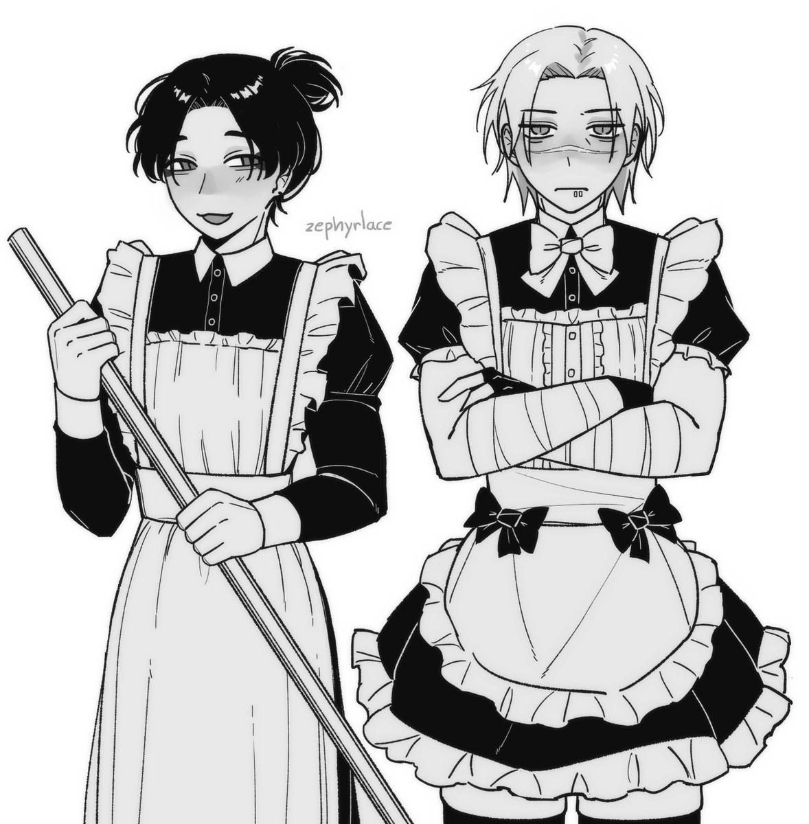 zephyrlace's tweet photo. uruha's outfit reminds me of a dress #kagurabachi https://t.co/N8HH4MFSUQ