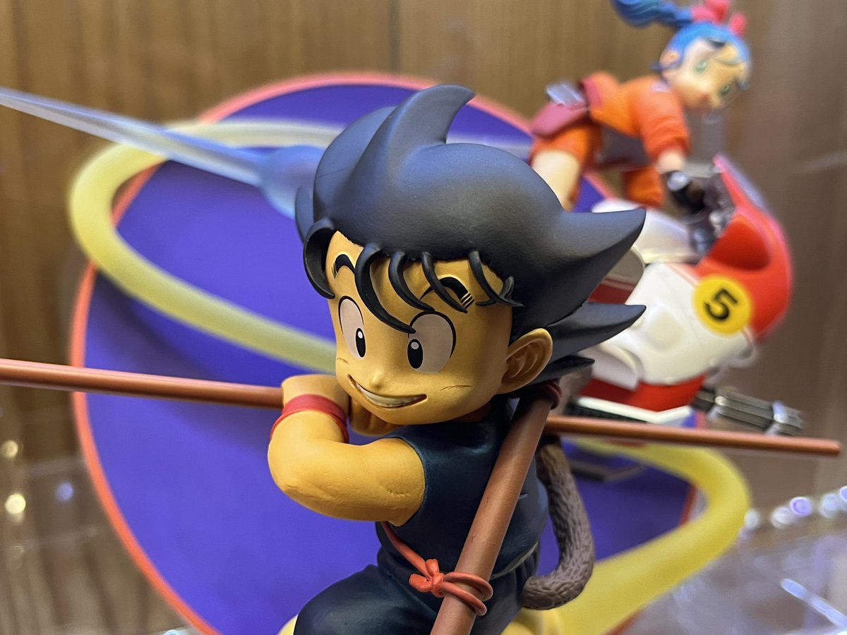 ドラゴンボール #DRAGONBALL 如意棒を持ってて可愛い幼少期悟空👍 他と