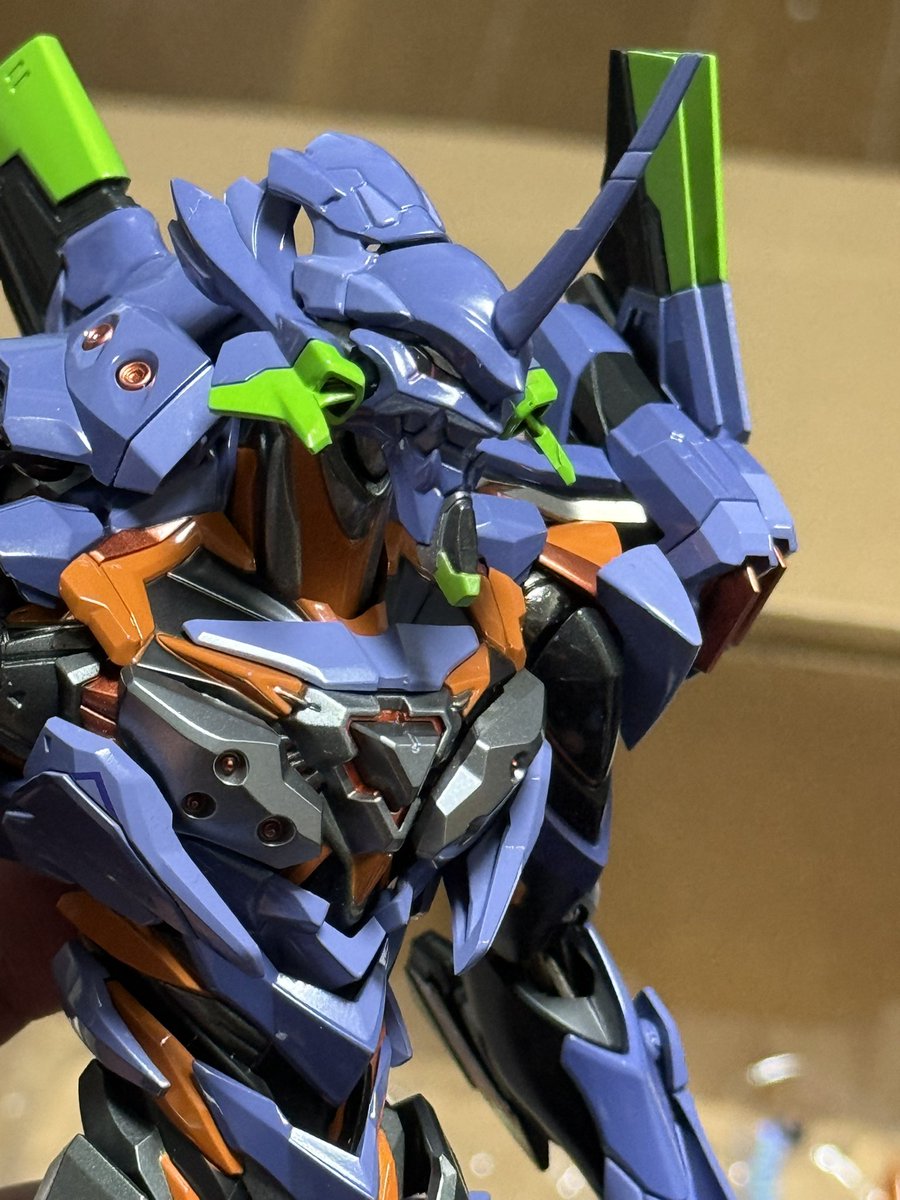 turquoise_rock's tweet photo. ccstoysのエヴァ最終号機を手に入れた！
めっちゃかっこいい〜
値段以上の満足度！
しっかり遊ぶのはまた後日… https://t.co/akXOKX8C8i