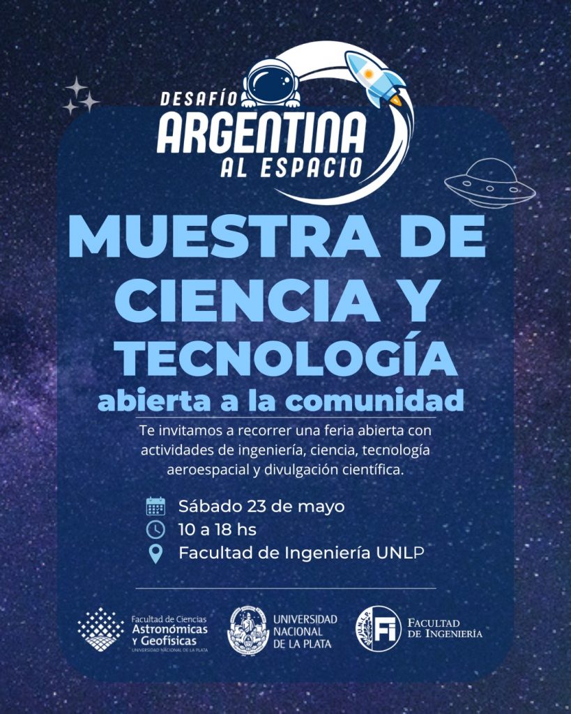MarcosActis_'s tweet photo. Con la mirada en el futuro: Ingeniería y Ciencias Astronómicas de la UNLP invitan a la comunidad a explorar el espacio y la Tierra https://t.co/qYEzREJcCw