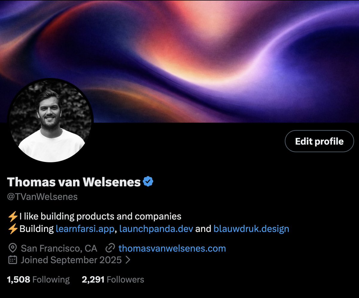 Thomas van Welsenes tweet media