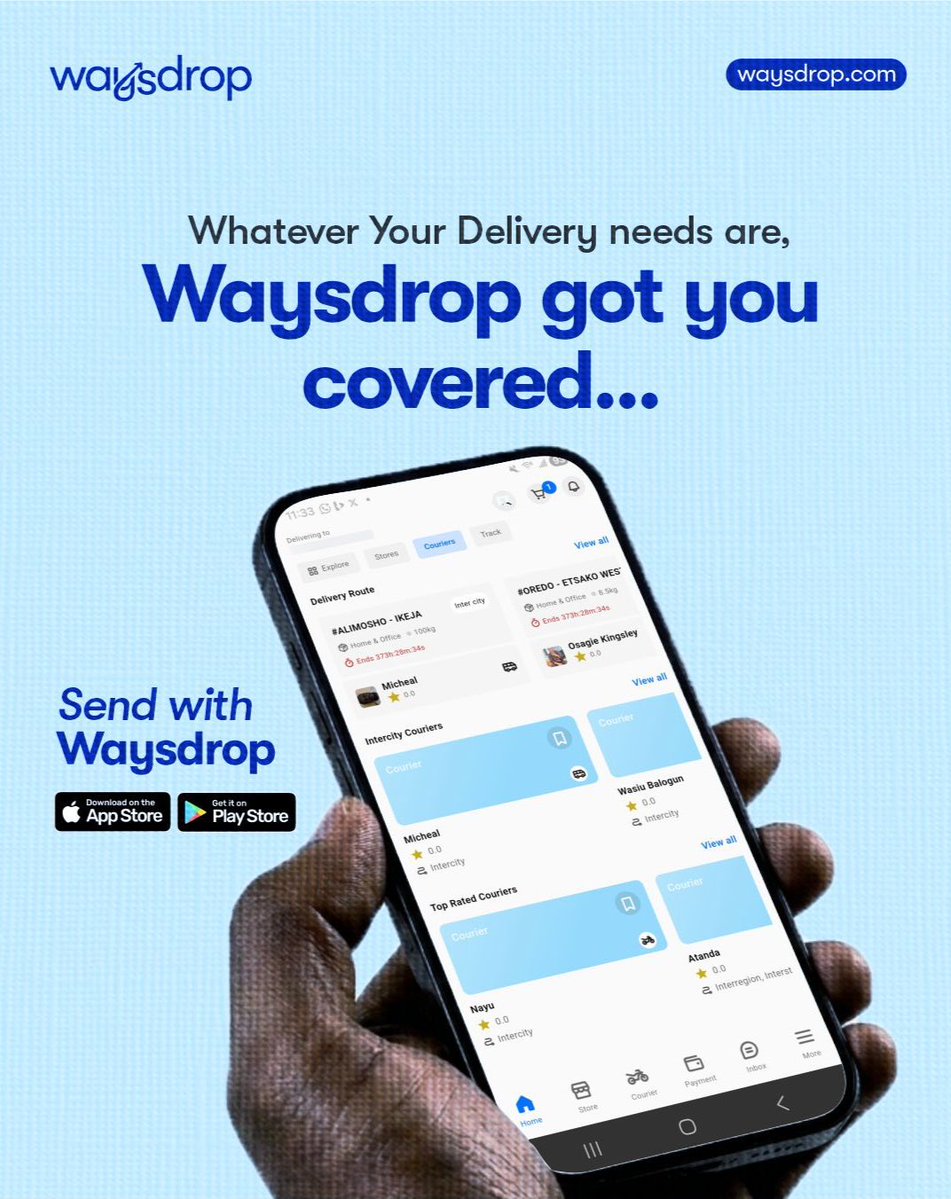 waysdrop's tweet photo. Same-day or next-day delivery… which one is actually best for your business? 🤔 https://t.co/c8wl819rbW