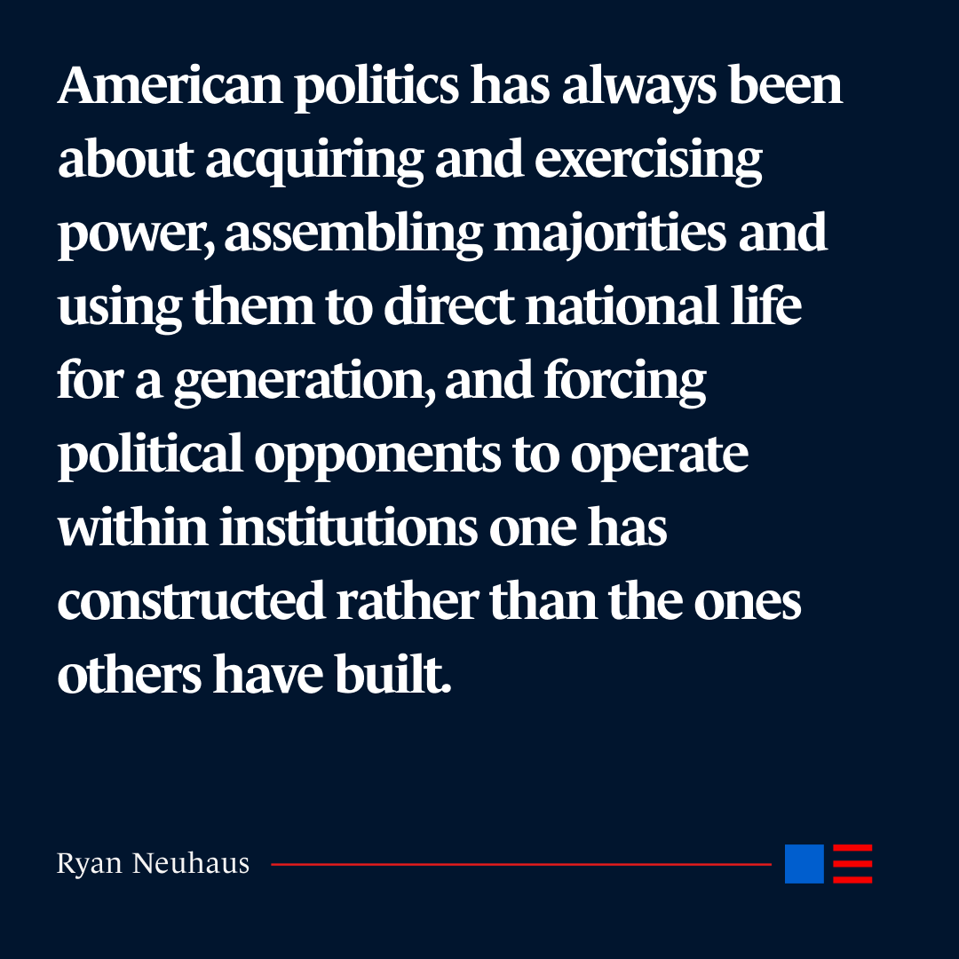 theammind's tweet photo. “If we intend to preserve our way of life—its people, culture, and Christian foundations—then we must adopt a posture closer to revolution than preservation.”

@RyanMNeuhaus writes on the necessity for the American Right to take hard power seriously. https://t.co/axXzAvH0FK