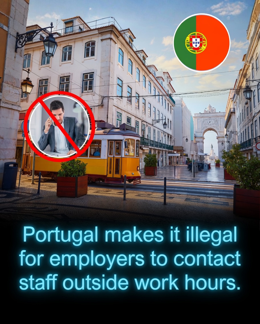 Rainmaker1973's tweet photo. Portugal has become one of the strongest defenders of work-life balance by making it illegal for employers to contact employees outside of working hours.

Passed in November 2021, the law prohibits bosses from calling, emailing, or texting staff after their shift ends, unless there is a genuine emergency. Companies that violate the rule face significant fines.

The legislation, which primarily applies to businesses with more than 10 employees, forms a key part of Portugal’s “right to disconnect” framework. Exceptions are allowed only in cases of force majeure (unavoidable emergencies).

The move has been widely praised as a progressive step to protect mental health and prevent burnout in an always-connected world. Portugal joins countries like France (which introduced similar protections in 2017), Spain, Italy, and Australia in recognizing that employees have a fundamental right to rest and disconnect from work.