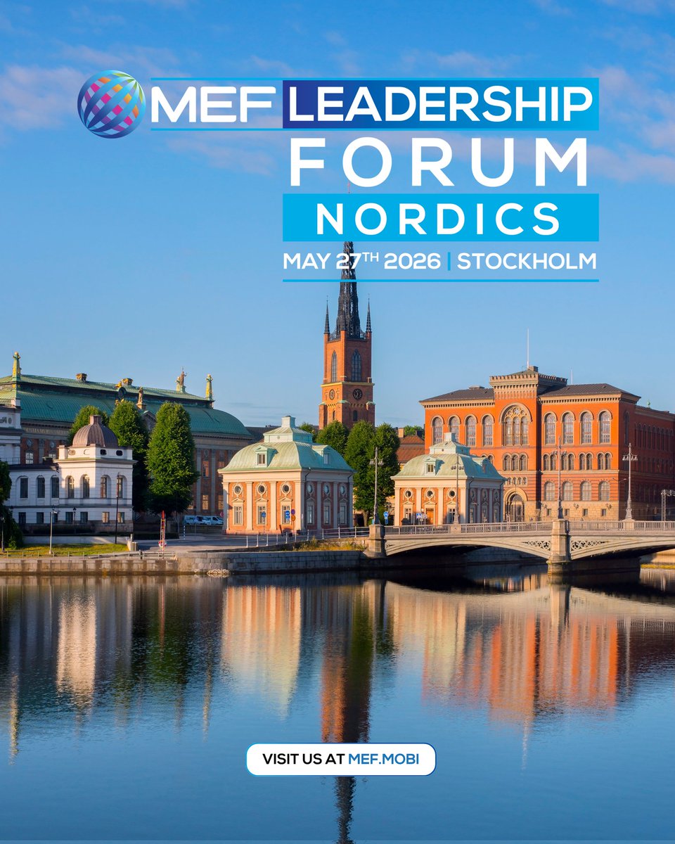 MEF (Mobile Ecosystem Forum) tweet media