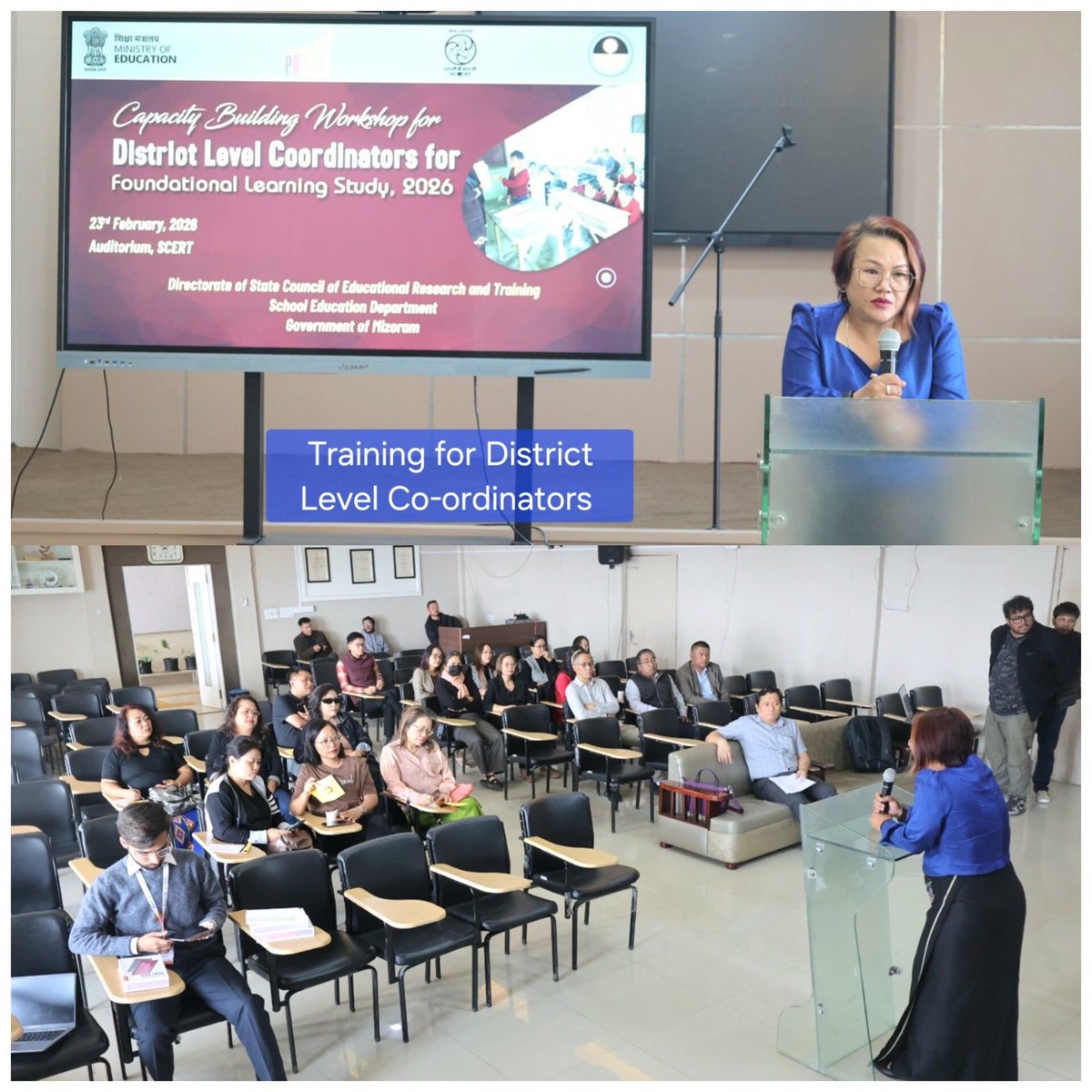 indranibhaduri's tweet photo. #FoundationalLearningStudy implemented in #Mizoram by #PARAKH under the aegis of the Ministry of Education (#MoE) marking a systematic, evidence-driven effort to assess learning levels at scale and strengthen #FoundationalLiteracy&amp; #FoundationalNumeracy outcomes https://t.co/5ADzG7qZlA