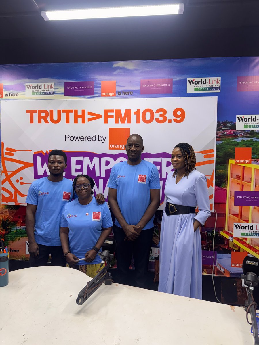 welbodi's tweet photo. #ICYMI

Kicking off #PreeclampsiaWeek, @welbodi brought together Sister Betty (Technical Advisor), Dr Rosetta Cole of PCMH/Cottage Hospital, and Mr Prince Williams from @thelnpsl for an engaging panel discussion @truthmedia_sl. 

#WorldPreeclampsiaDay #WelbodiPartnership https://t.co/skyrdcu2G1